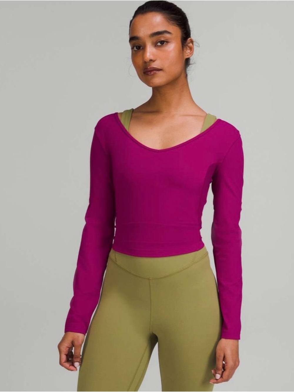 Lululemon Align Long Sleeve Shirt
Magenta Purple
